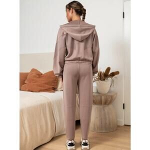 T/S by THRIVE Taupe Modal Blend Joggers Sweatpants Women's M